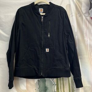 Black Carhartt Bomber Jacket
